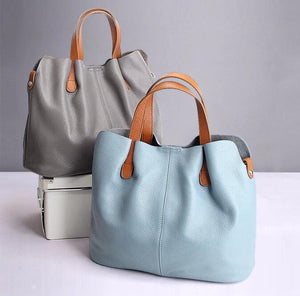 amor soft leather tote