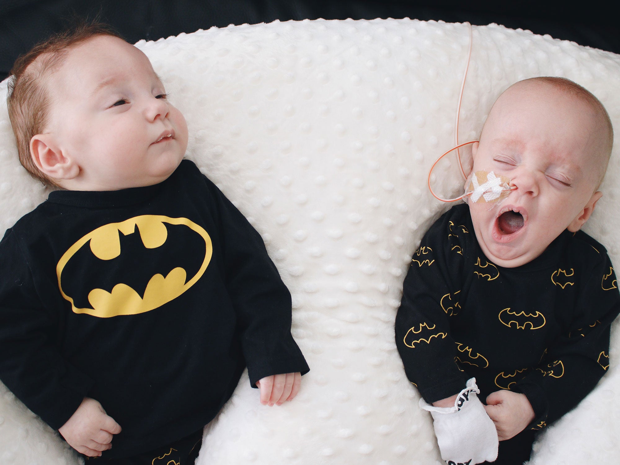 Mini Batman Twin Photo Shoot