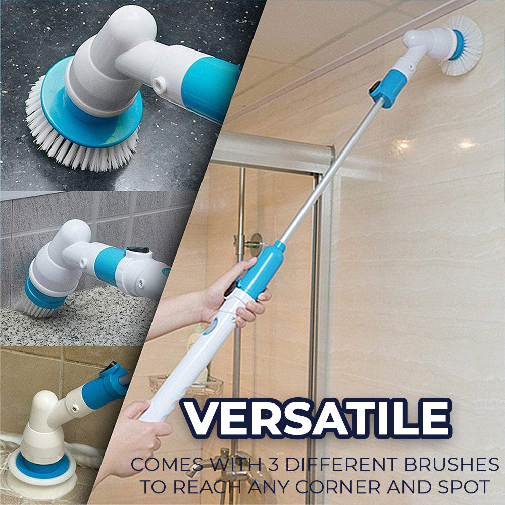 automatic bathroom cleaning brush