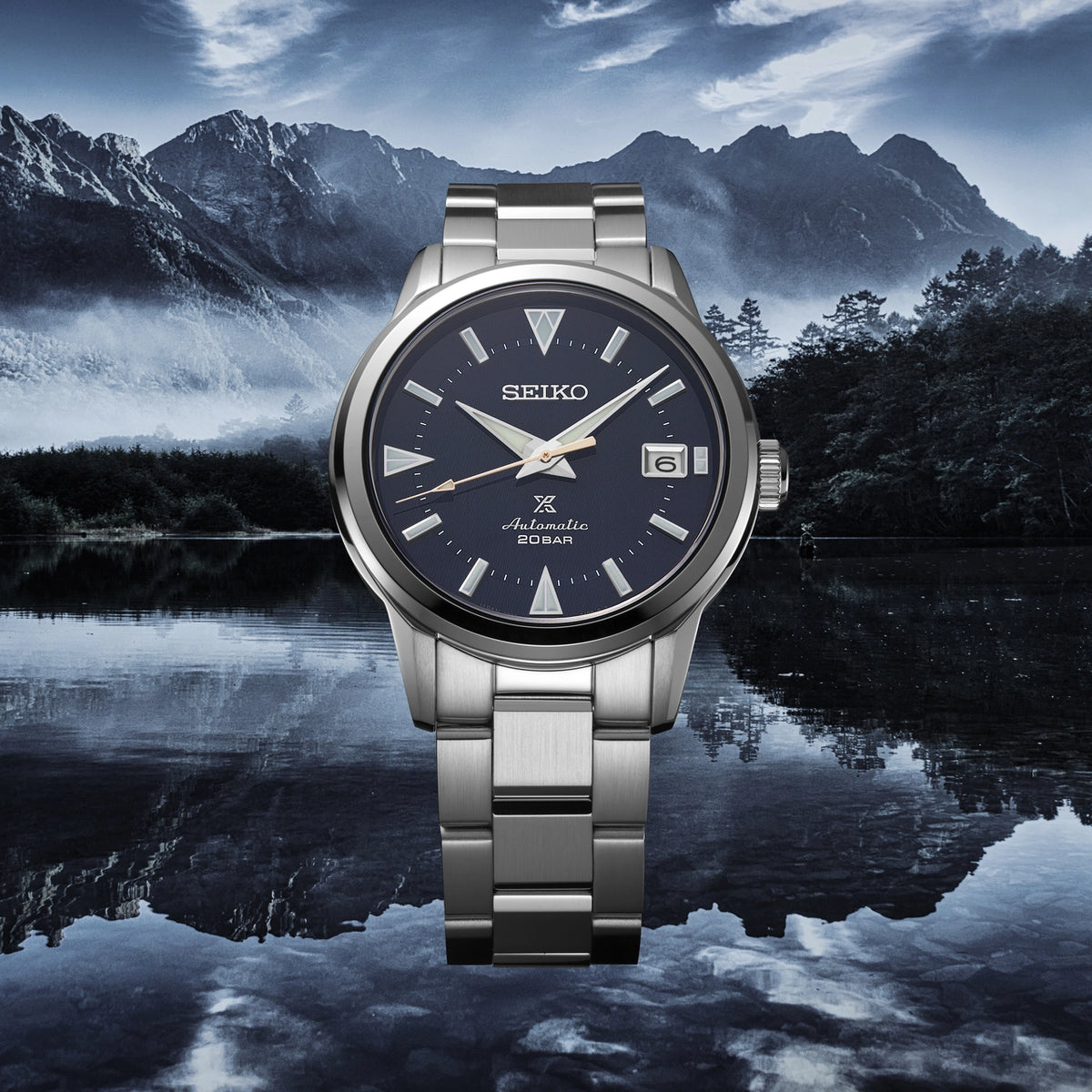 Seiko Prospex Alpinist Deep Lake Automatic Blue Dial Bracelet Watch – Gems  Jewellers