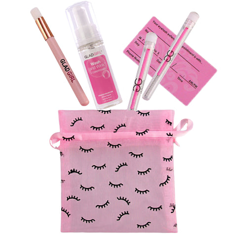 MINI EYELASH EXTENSION AFTERCARE KIT