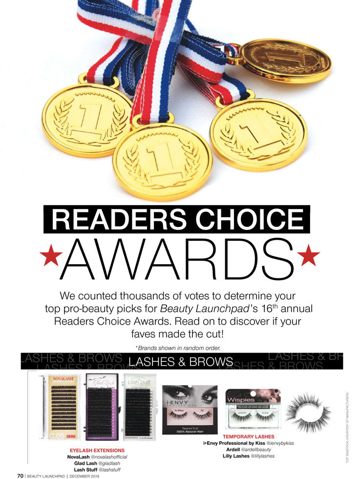 Beauty Launchpad Readers Choice Winners 2019 Eyelash Extensions