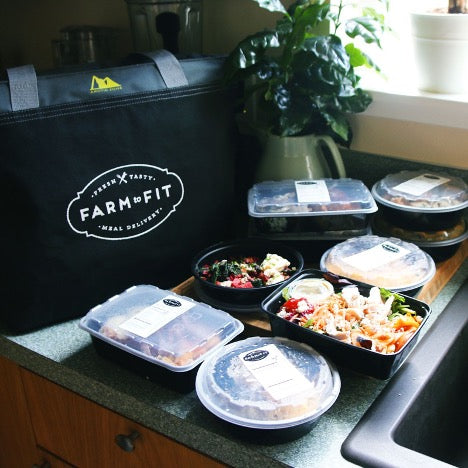 Farm to Fit Meals laid out