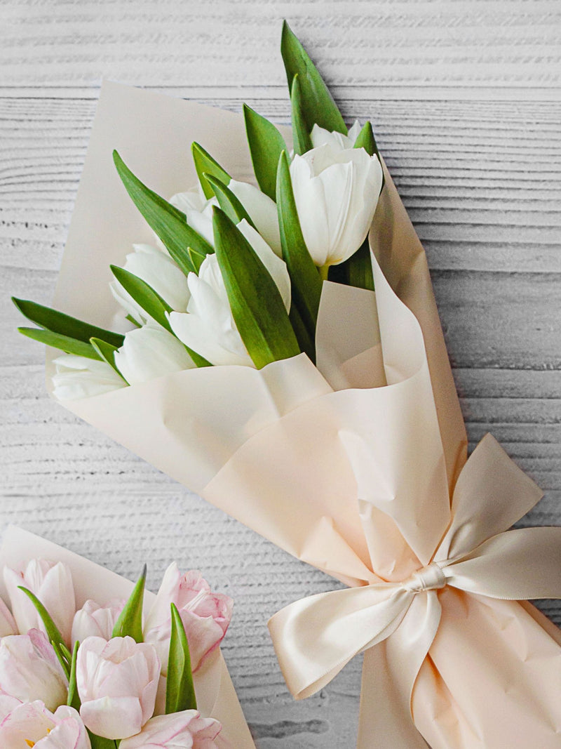 Top 200+ ramo tulipanes blancos