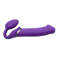 Strap-On-Me Vibrating Bendable Strapless Dildo Purple