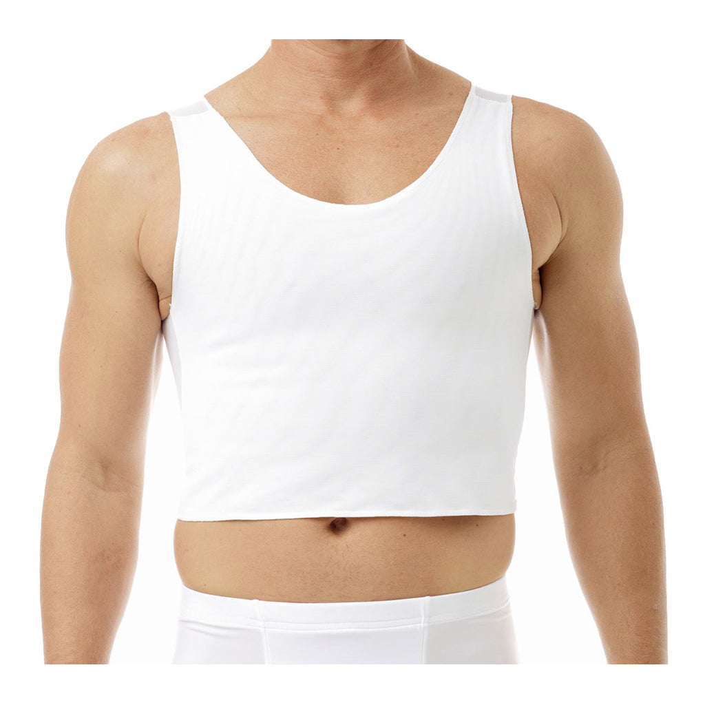 Underworks Tri-Top Chest Binder White – Max Black