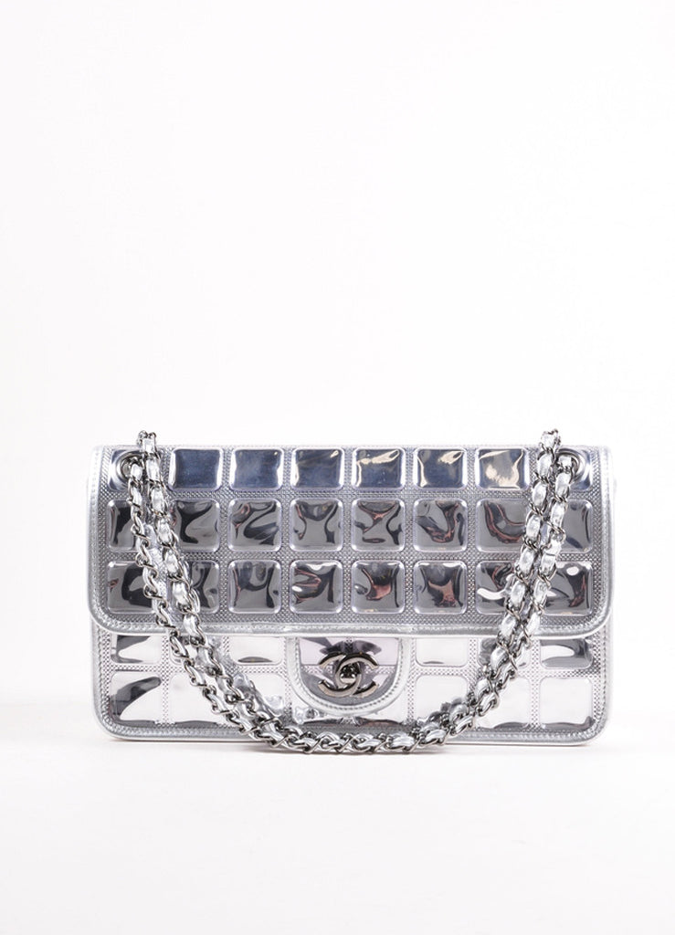 Chanel | Chanel Silver Leather 