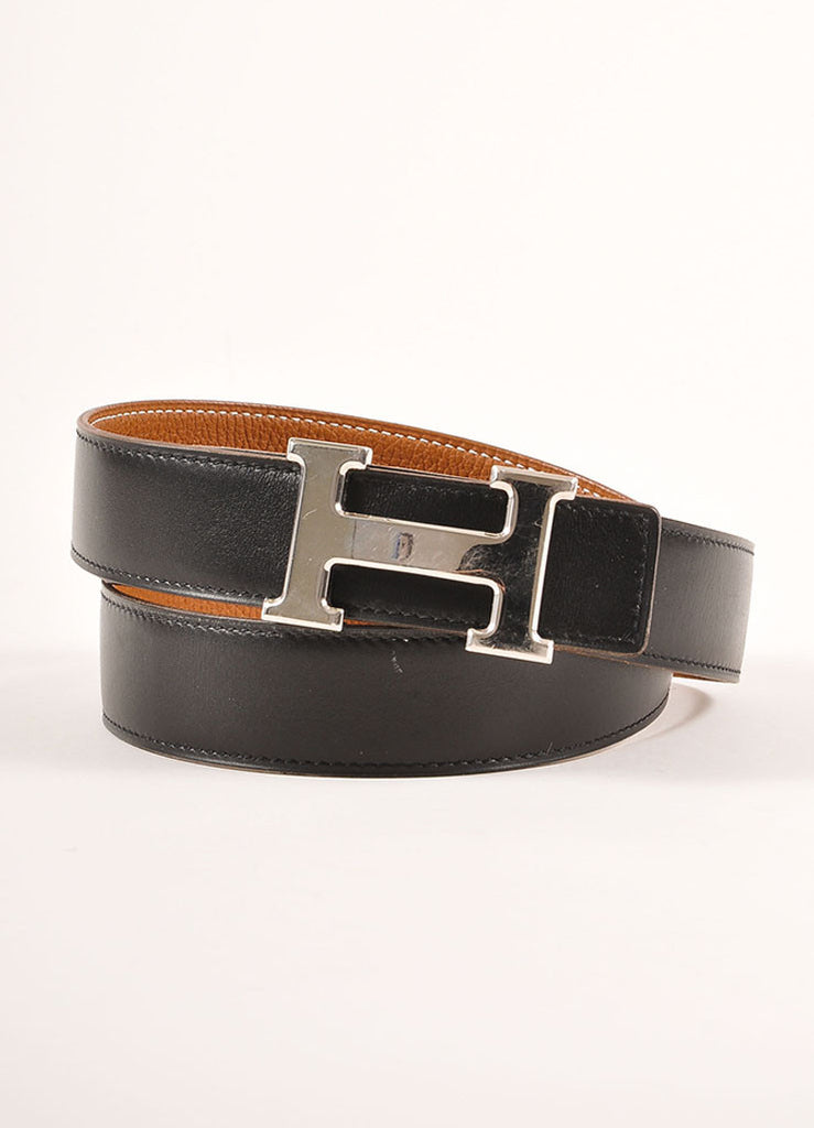 Hermes | Black and Brown Reversible Leather 