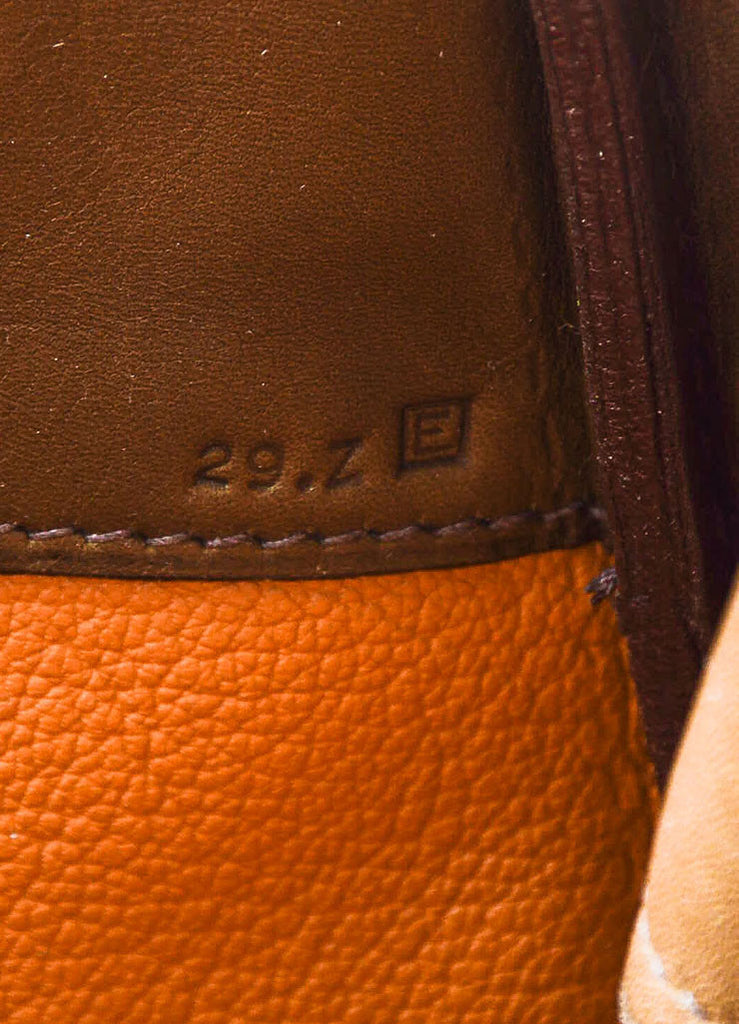 Hermes | Hermes Brown Box Calf Leather Structured 