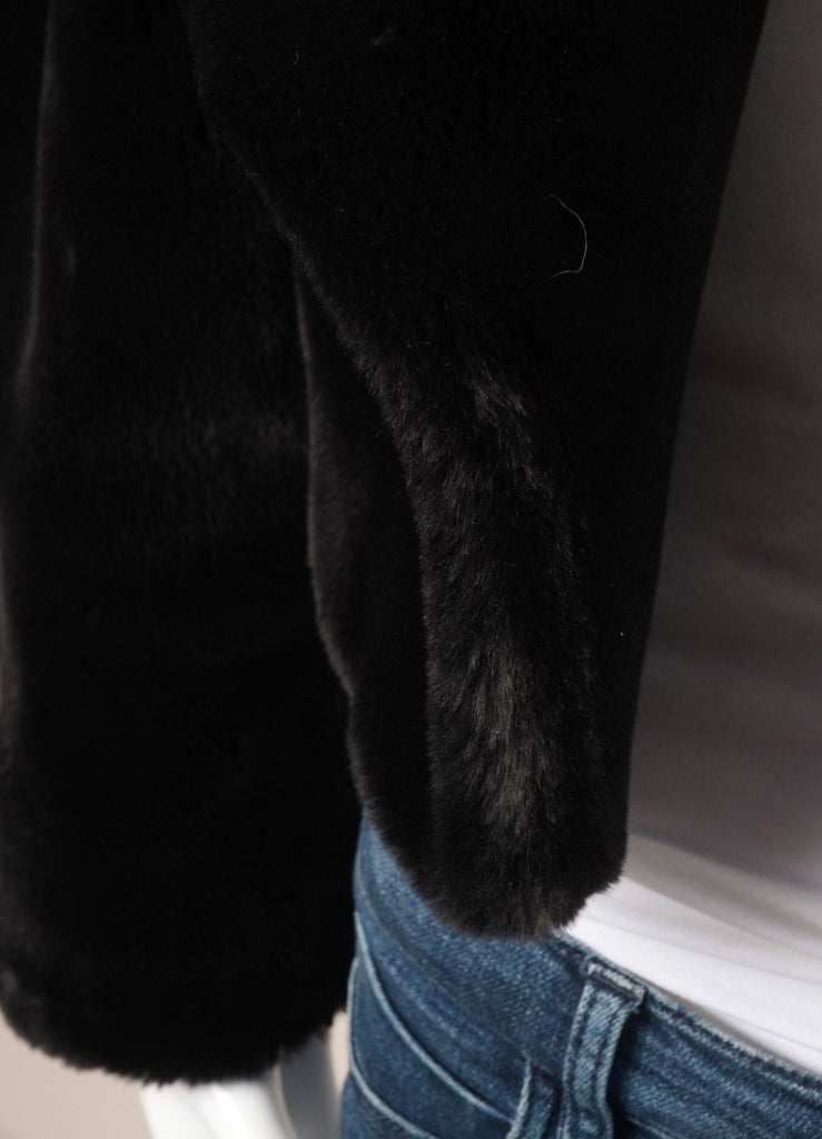 Lolita Lempicka | Black Faux Fur Cropped Jacket – Luxury Garage Sale