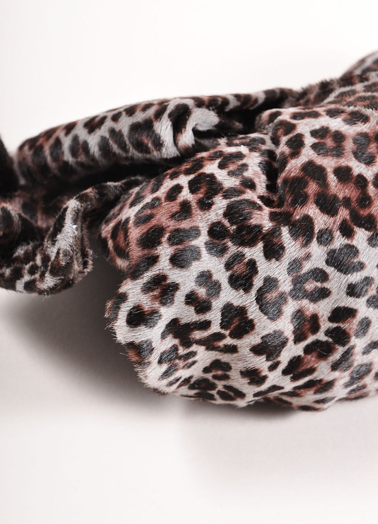 Judith Leiber | Judith Leiber Grey and Black Cheetah Print Clutch ...