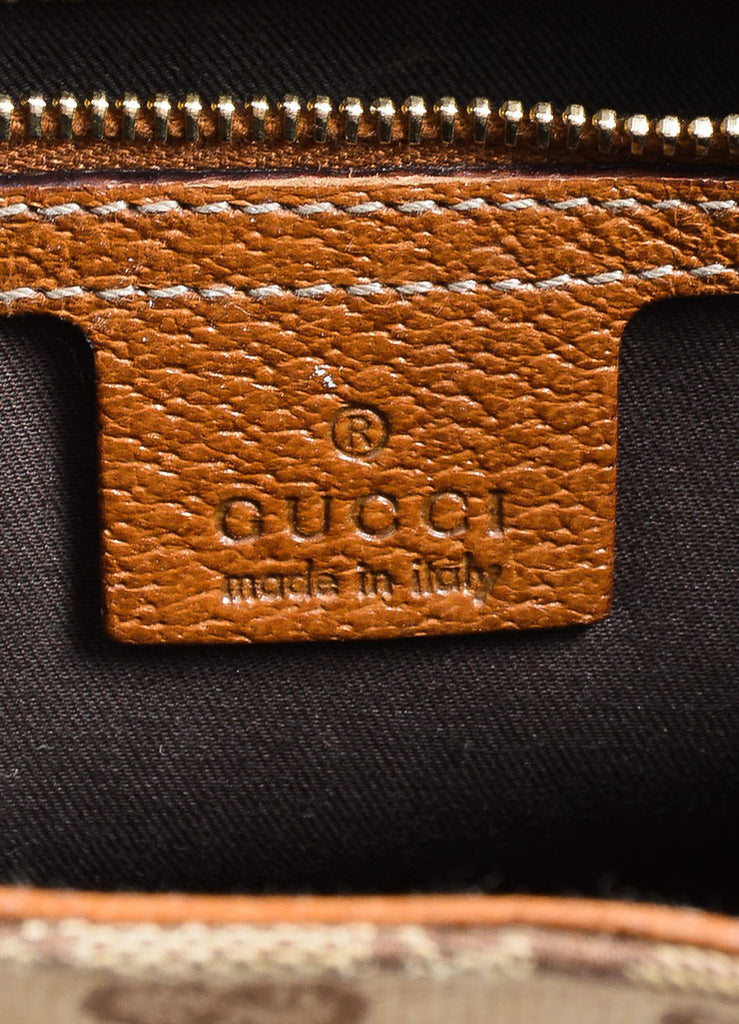 Gucci | Tan Gucci Monogram Canvas 