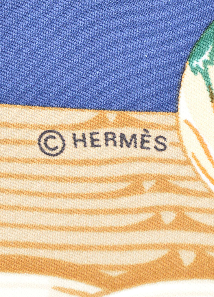 Hermes Red, Navy and Multicolor 