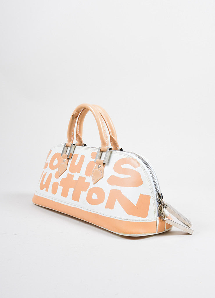 Louis Vuitton White and Tan Graffiti Horizontal Bag – Luxury Garage Sale