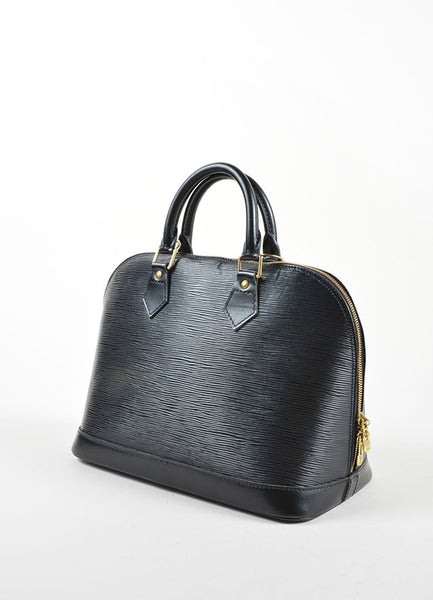 Louis Viutton Black Epi Leather Texture Alma PM Handbag – Luxury Garage Sale