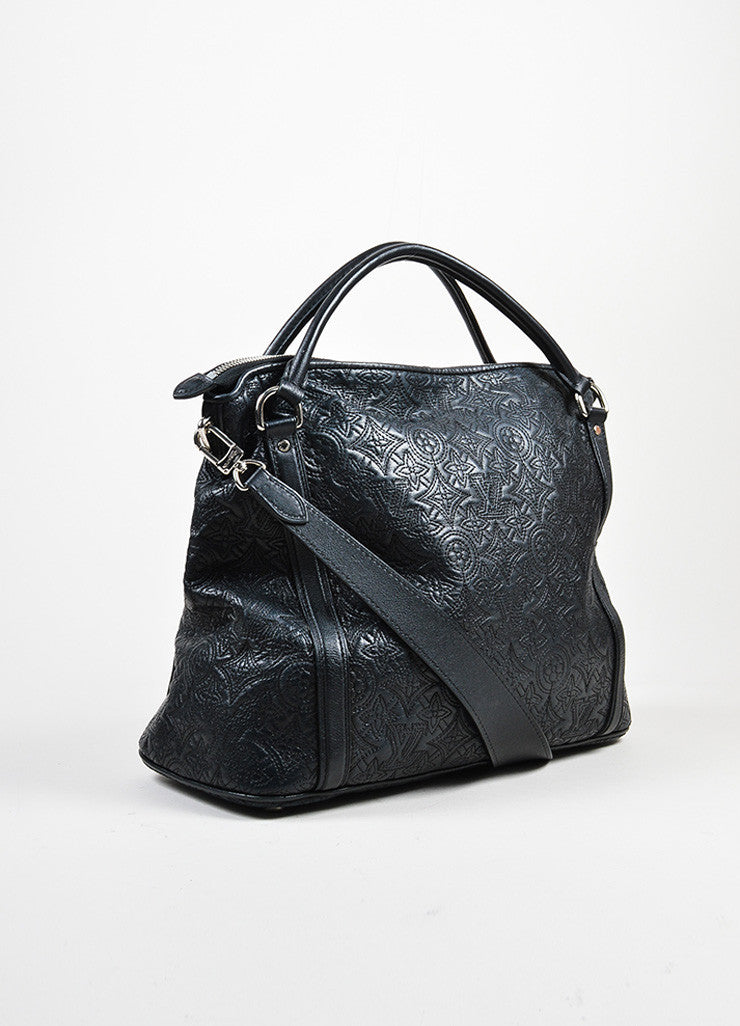 Black Louis Vuitton Antheia Leather &quot;Ixia PM&quot; Tote Bag – Luxury Garage Sale