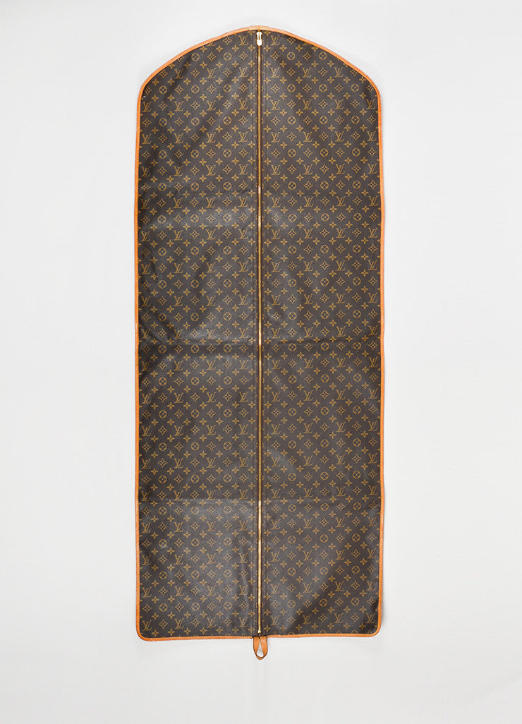 Brown Louis Vuitton Coated Canvas Garment Bag – Luxury Garage Sale