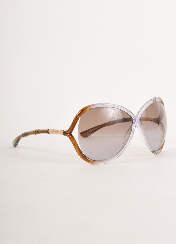 Tom Ford | Brown and Grey Bamboo Accent 