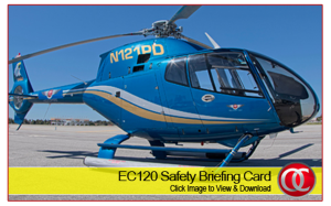 EC120B Safety Card