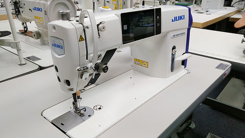 JUKI DDL-8100E Single Needle Lockstitch Sewing Machine With Table and Servo  Motor