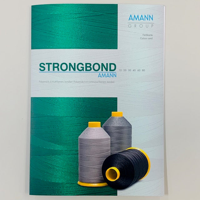 Amann Thread Color Charts - Strongbond / Serabond – Sunny Sewing Machines