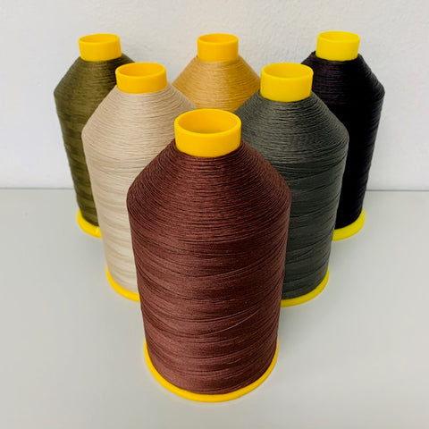 100% Polyester Tex 27 Sewing Thread 10,000 Yards - Dark Brown #5425