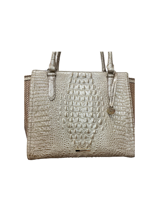 Handbag Leather By Brahmin Size: Large – Clothes Mentor Upper Arlington OH  #105