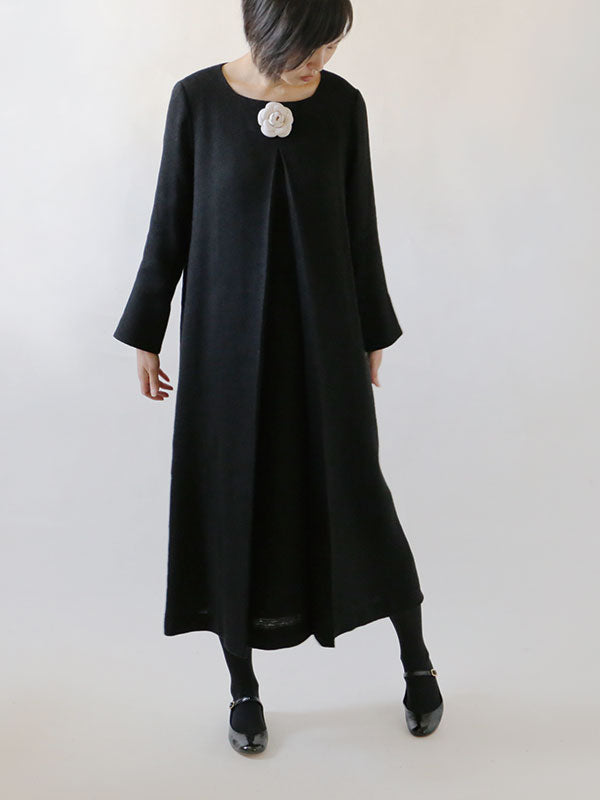 petite robe noire　シャツワンピース