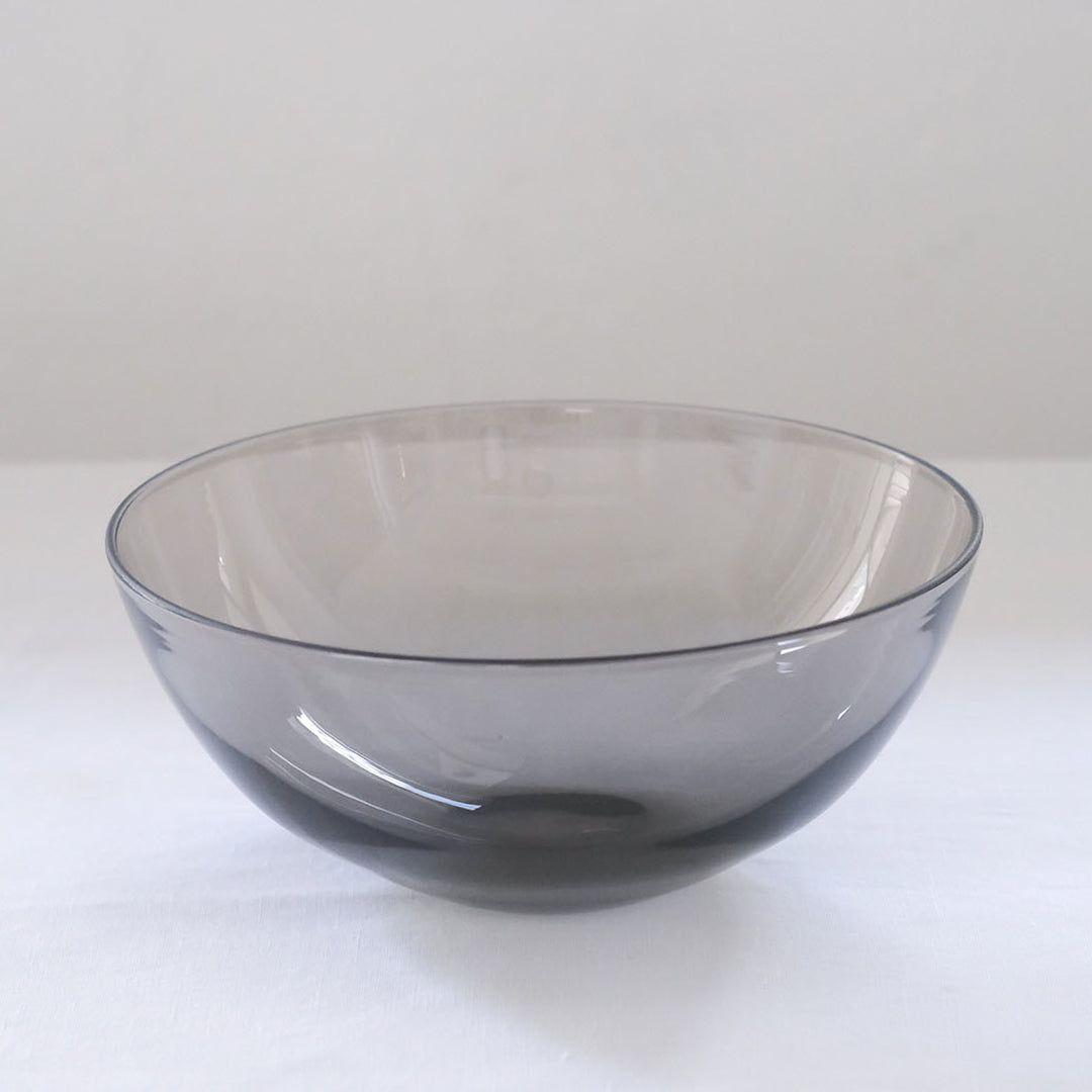 ［WASHIZUKA GLASS STUDIO］charcoal bowl large