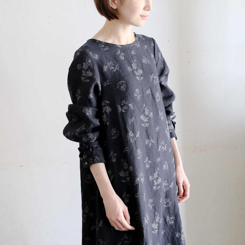 the last flower of the afternoon］路傍の花flare dress – Envelope