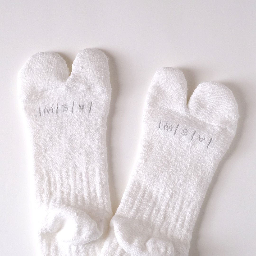 コットンパイルの足袋靴下で、快適ウォーキング – Envelope 