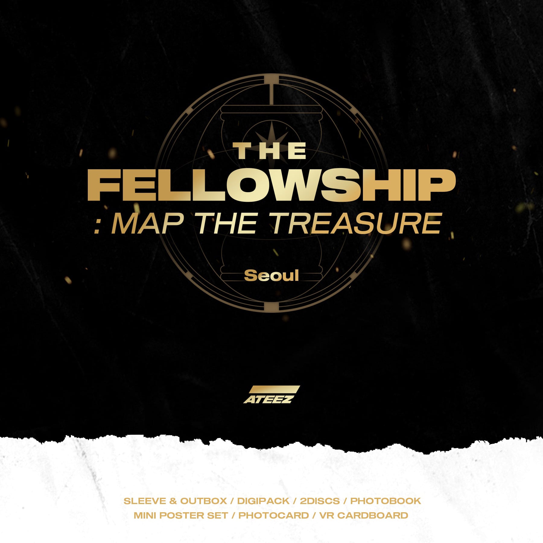 大人気新作 ATEEZ THE FELLOWSHIP MAP TREASURE asakusa.sub.jp