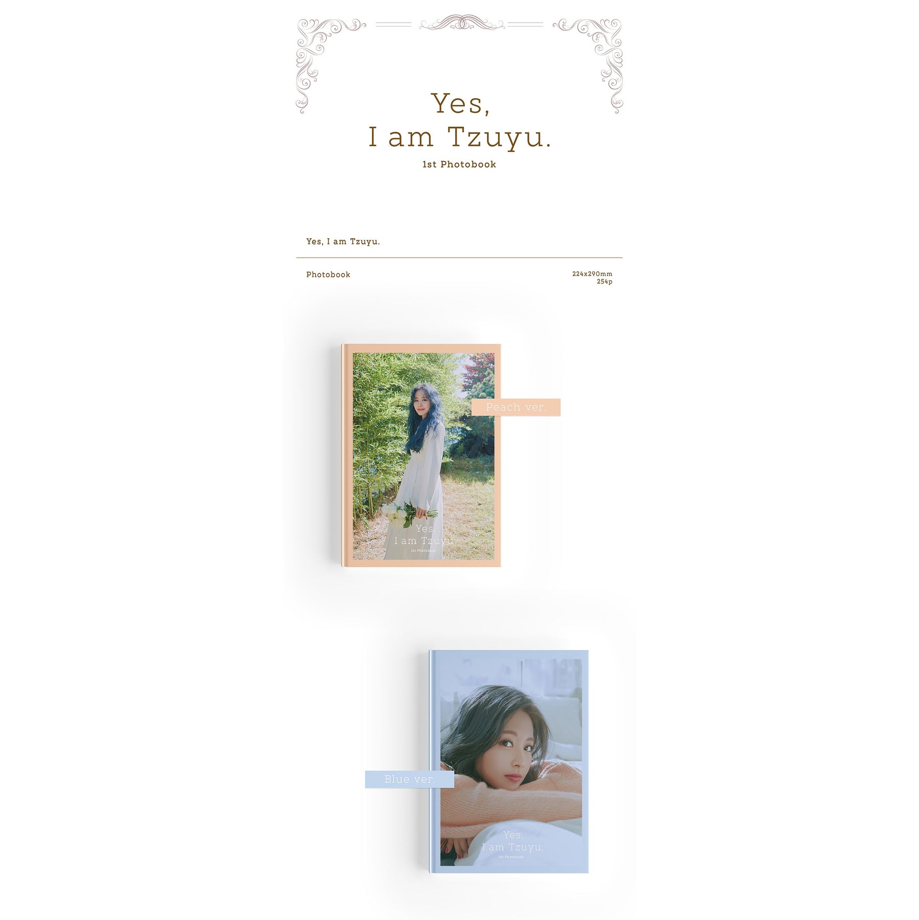 TZUYU - Yes, I am Tzuyu - 1st Photo Book – SarangHello