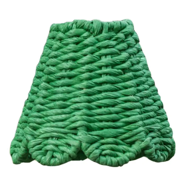 Maison Maison Design x Zafferano Scalloped Twisted Green Rope Shade ...