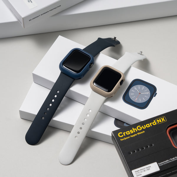 CrashGuard NX and Screen Protector for Apple Watch