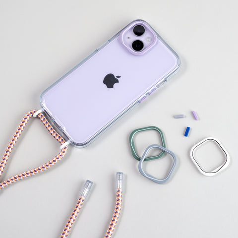 RhinoShield CrashGuard NX Case for iPhone 11 Pro, Blush Pink + White  Rim/Button 