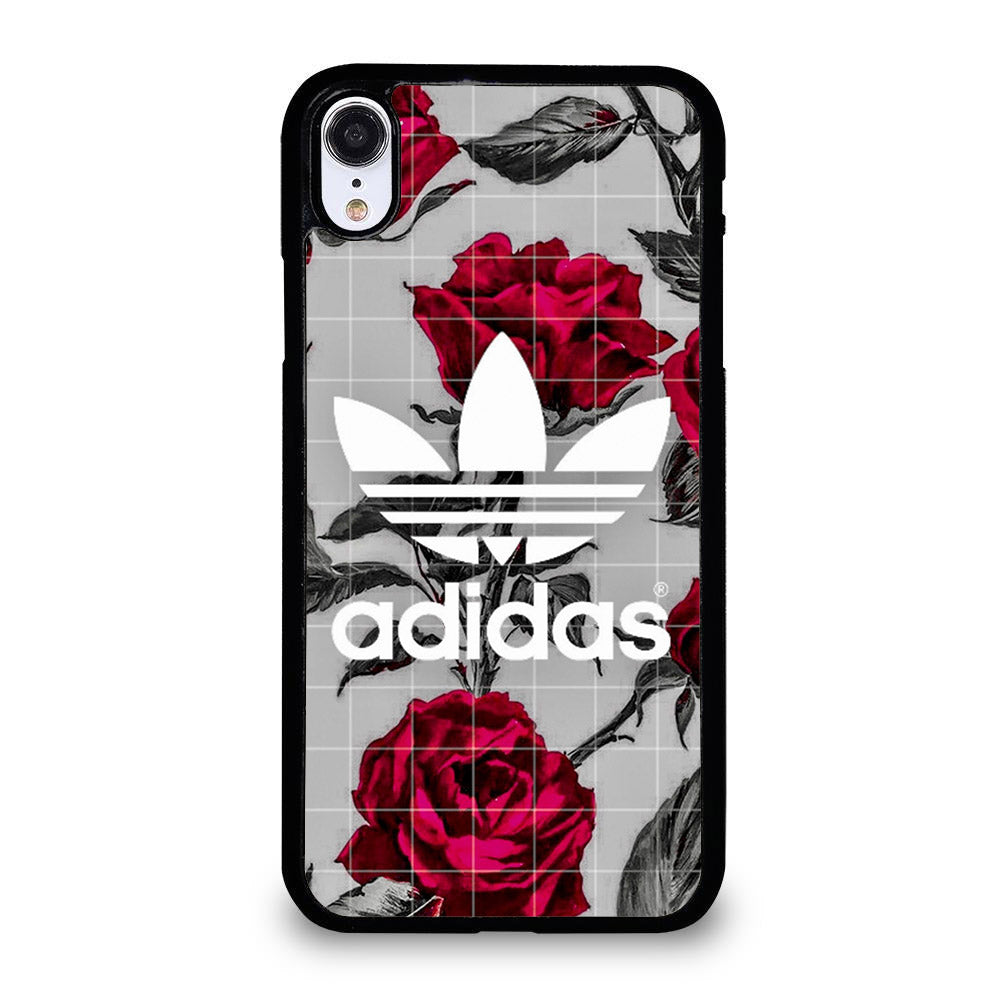 Adidas Roses Red Black Iphone Xr Case Fellowcase