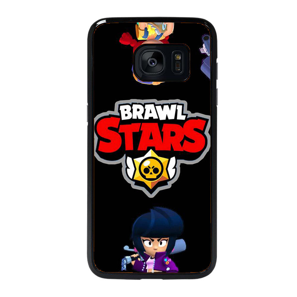 Brawl Stars Logo 2 Samsung Galaxy S7 Edge Case Fellowcase - how to get brawl stars on galaxy