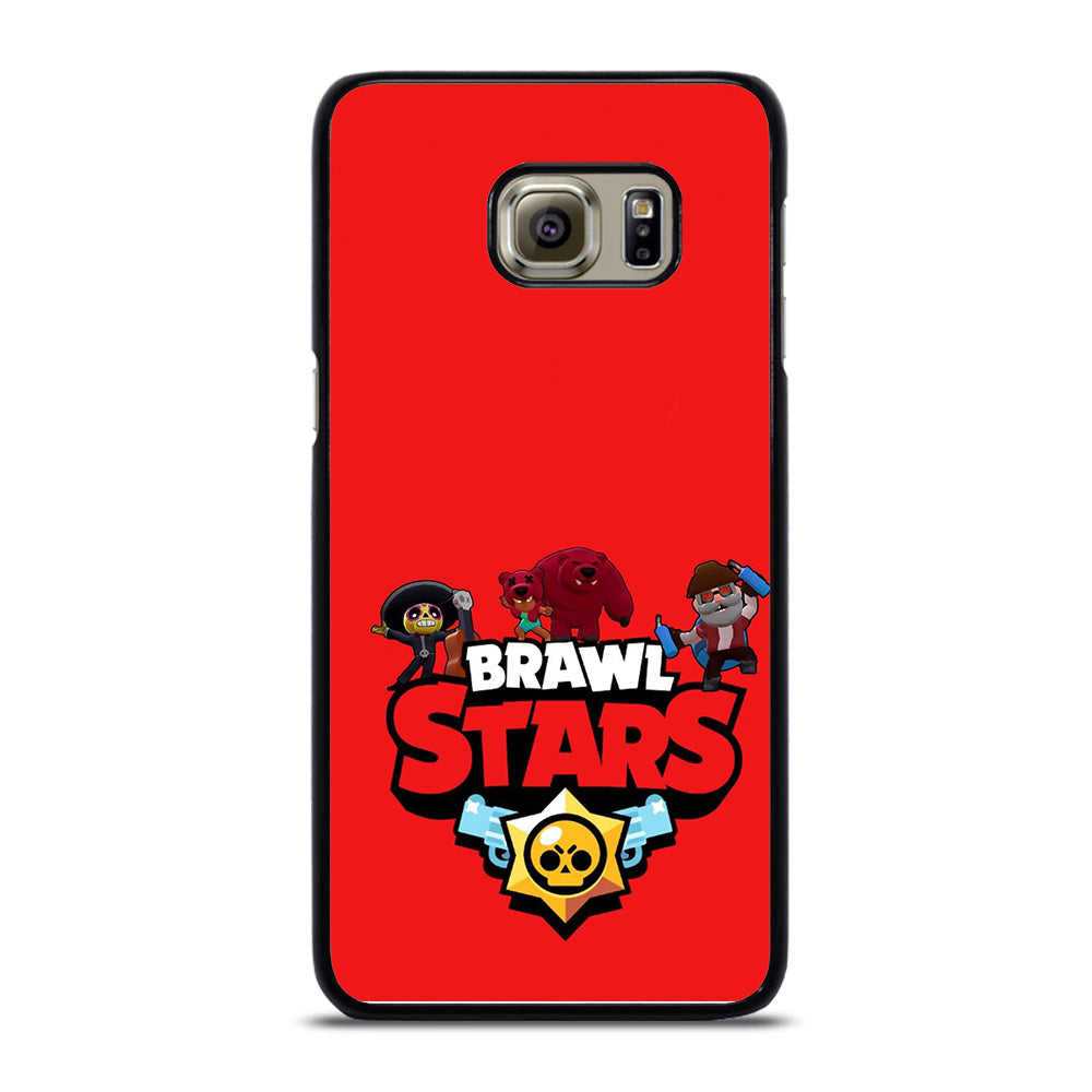 Brawl Stars Logo Samsung Galaxy S6 Edge Case Fellowcase - brawl stars galaxy logo