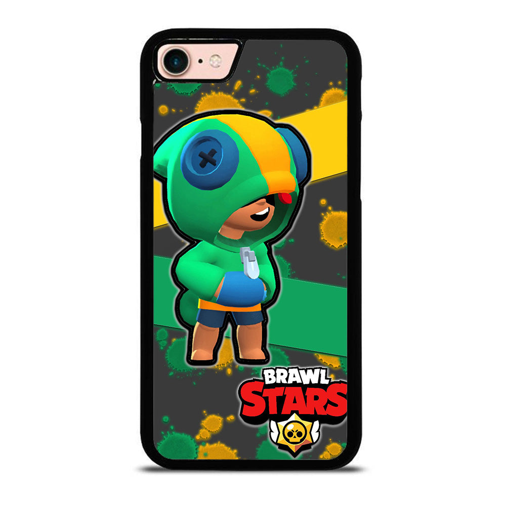 Leon Brawl Stars Iphone 7 8 Case Fellowcase - picture of leon brawl stars