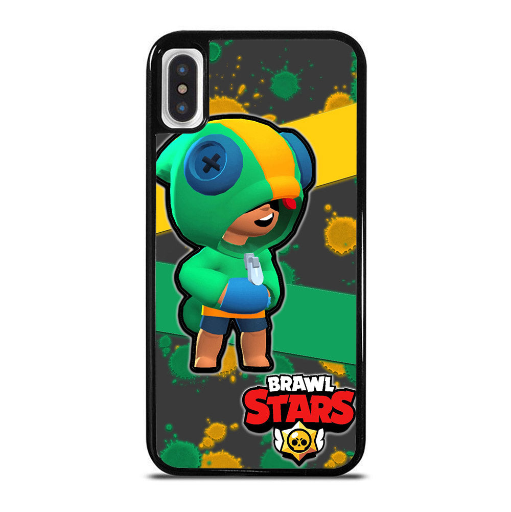 Leon Brawl Stars Iphone X Xs Case Fellowcase - bandera de brawl stars