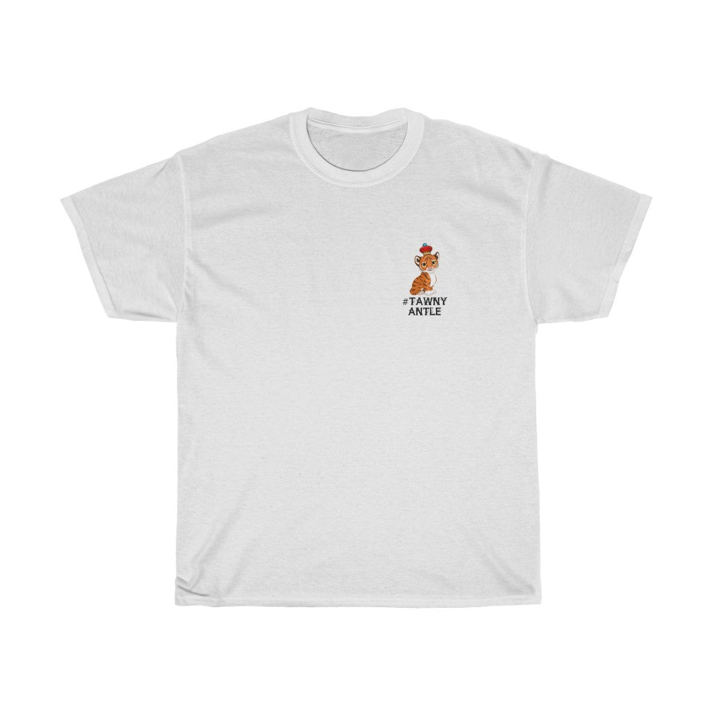 Tawny Antle Logo Tee - WHT – Modern Media Merch