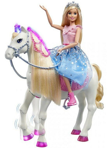 bambola-barbie-principessa-con-cavallo
