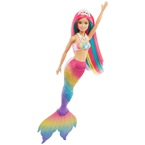 bambola barbie sirena arcobaleno