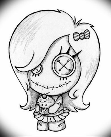 Voodoo doll disegno