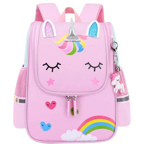 borsa-unicorno-bambina-occhi-chiusi