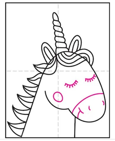 disegni-testa-unicorno-facile