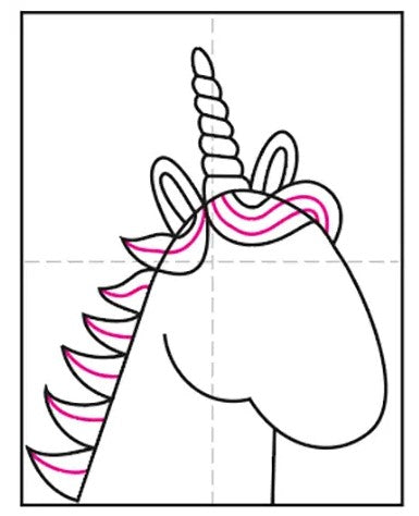 disegno-testa-unicorno-con-dettagli