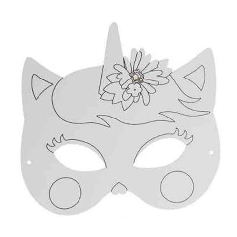 maschera-di-carnevale-da-colorare-unicorno-gatto