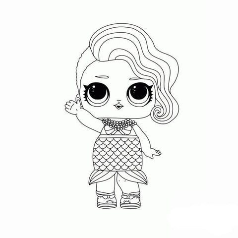 sirena-Lol-bambole-disegno